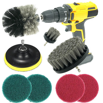 Ensemble de pinceaux gris pour le nettoyage de forage