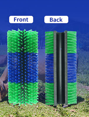 Durabilité Pinceau à rayures de vache Résistant aux intempéries Nylon Bristle Cow Cleaner