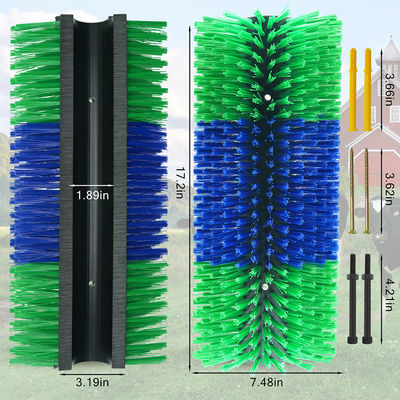 Une brosse pour le soin des vaches durable et un pin de nettoyage