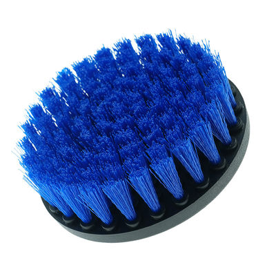 4 pouces taille de pinceau bleu et noir broyeur à rouleaux pinceau peut nettoyer la voiture avec perceuse