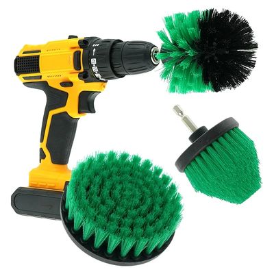 Couleur verte ensemble de tête de pinceau de forage multifonctionnel