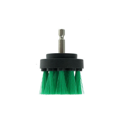 2 pouces de couleur verte Minddle plus dur Power Drill Brush