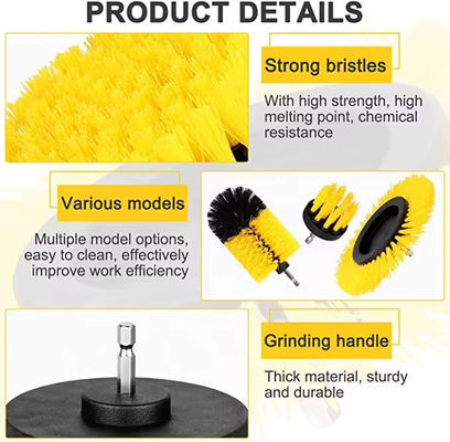 Brosses de nettoyage électriques avec extension pour pneus de voiture