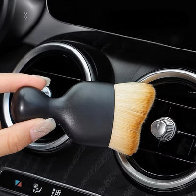 Dépoussiérage des fissures de voiture Brosse de nettoyage intérieur de voiture