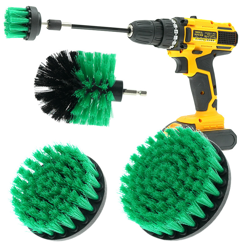 Kit d'attachement de broyeur multicolore pour nettoyer le revêtement de la baignoire
