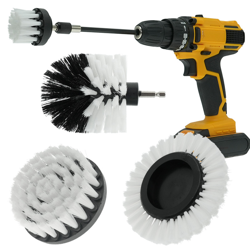 Kit de brosse à dents électrique rotatif pour le nettoyage des tapis de sol