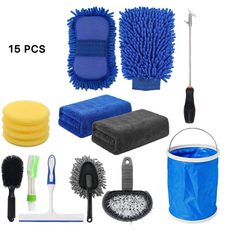 Kit de soins de brosse détaillée pour voiture en microfibre OEM