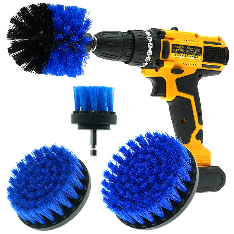 Ensemble de brosses électriques pour le nettoyage de la cuisine et de la salle de bain