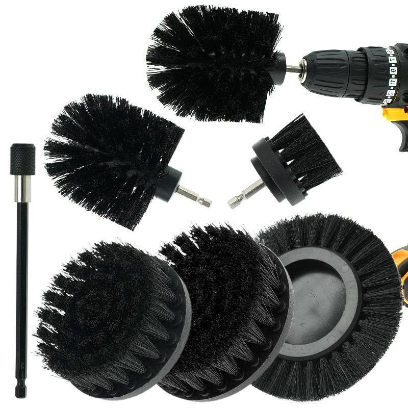 Une brosse de haute qualité automobile détaillée, une puissante capacité de nettoyage, une perceuse d'accessoires, un pinceau à épluchage