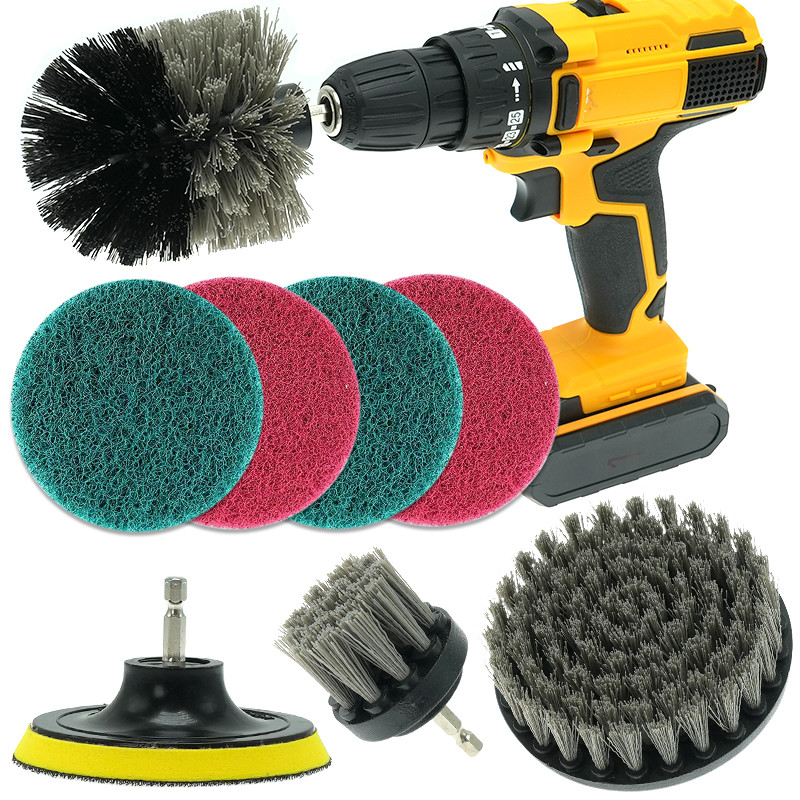8 Paquet de broyeur électrique, de la brosse de nettoyage de roue, de la brosse de nettoyage électrique, de la brosse de forage