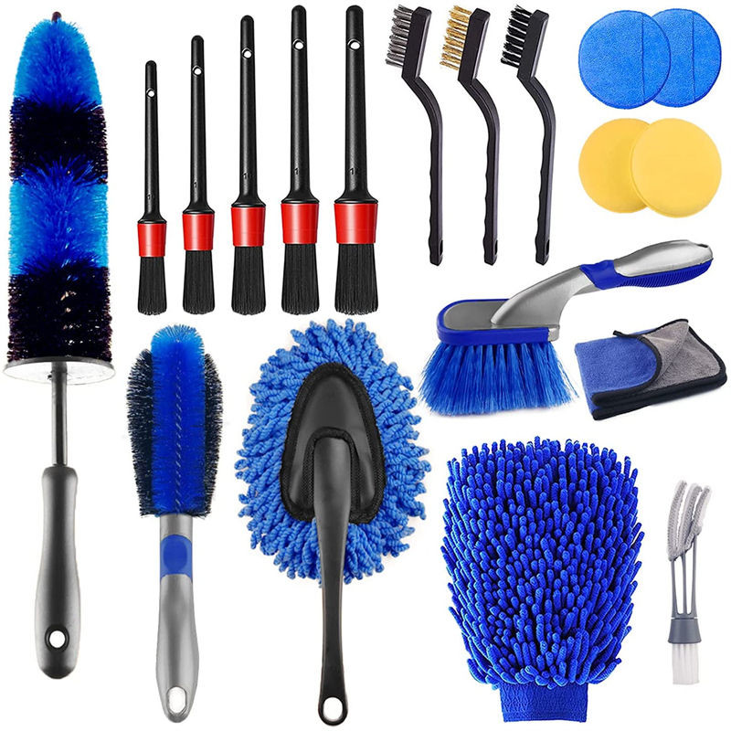 Un kit de brosse personnalisé pour automobile pour les détails