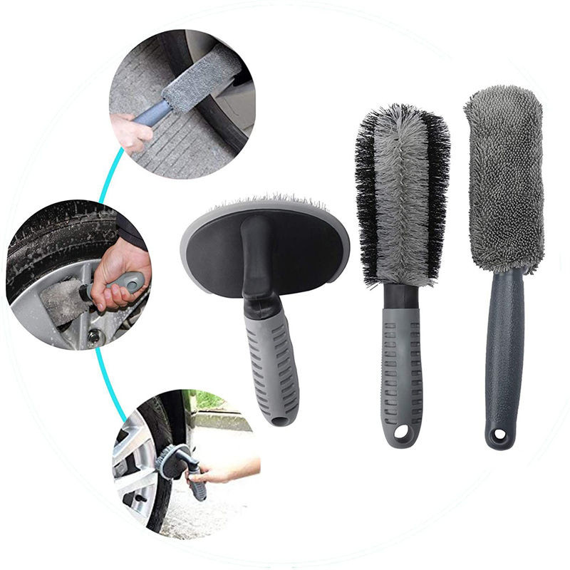 Brosse de nettoyage de jante de roue de voiture polyvalente certifiée ROSH