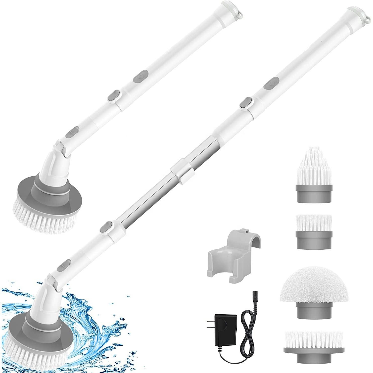 Brosses à éplucher à la main en plastique rechargeable