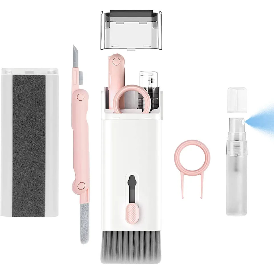Kit de stylos de nettoyage de clavier pour ordinateur portable 7 en 1