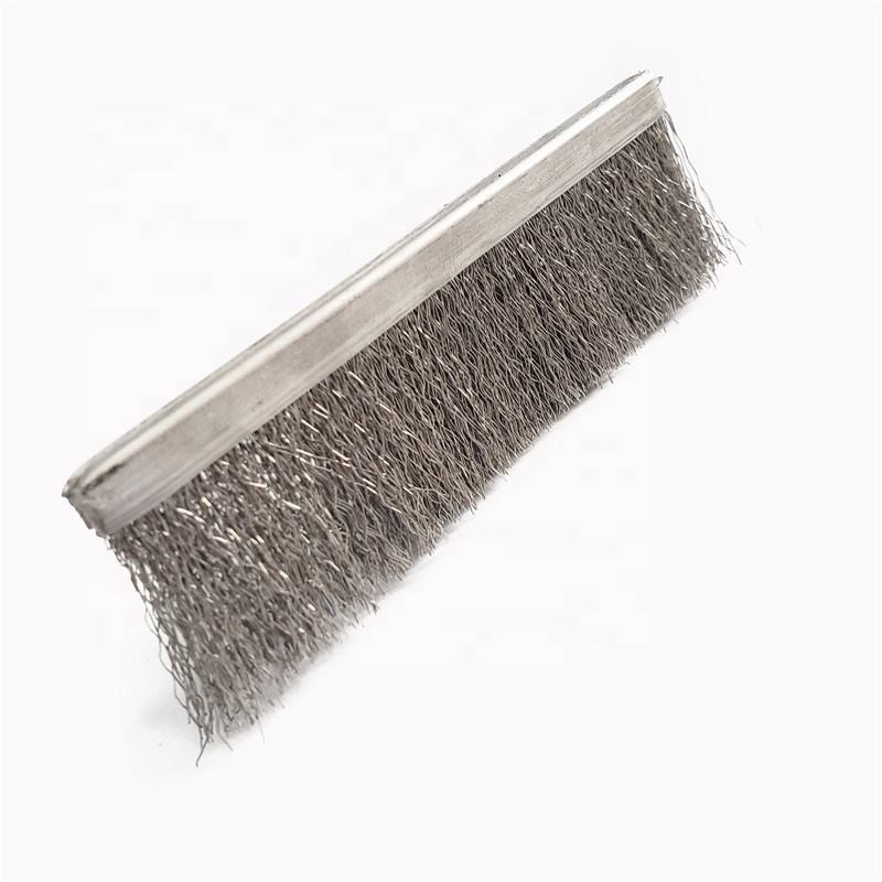 Brosses à bande en polypropylène en fil d'acier pour le polissage OEM