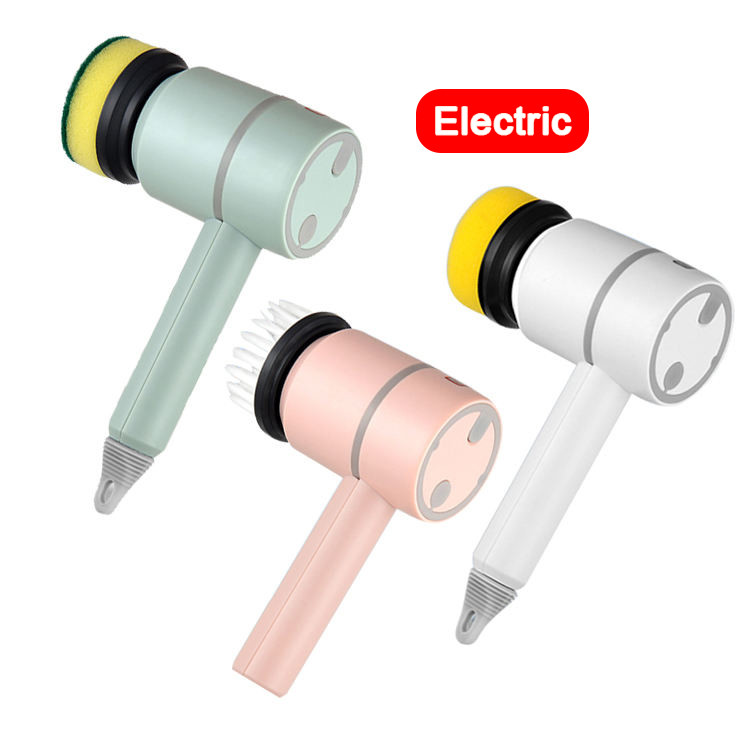 Cuisine Appareils ménagers Électricité Spin Scrubber Vitesses de rotation sans fil