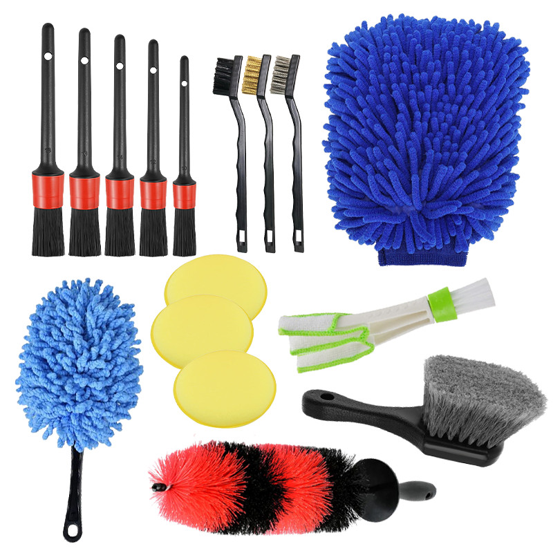 Brosse de détail de voiture pour brosses de nylon propres professionnelles