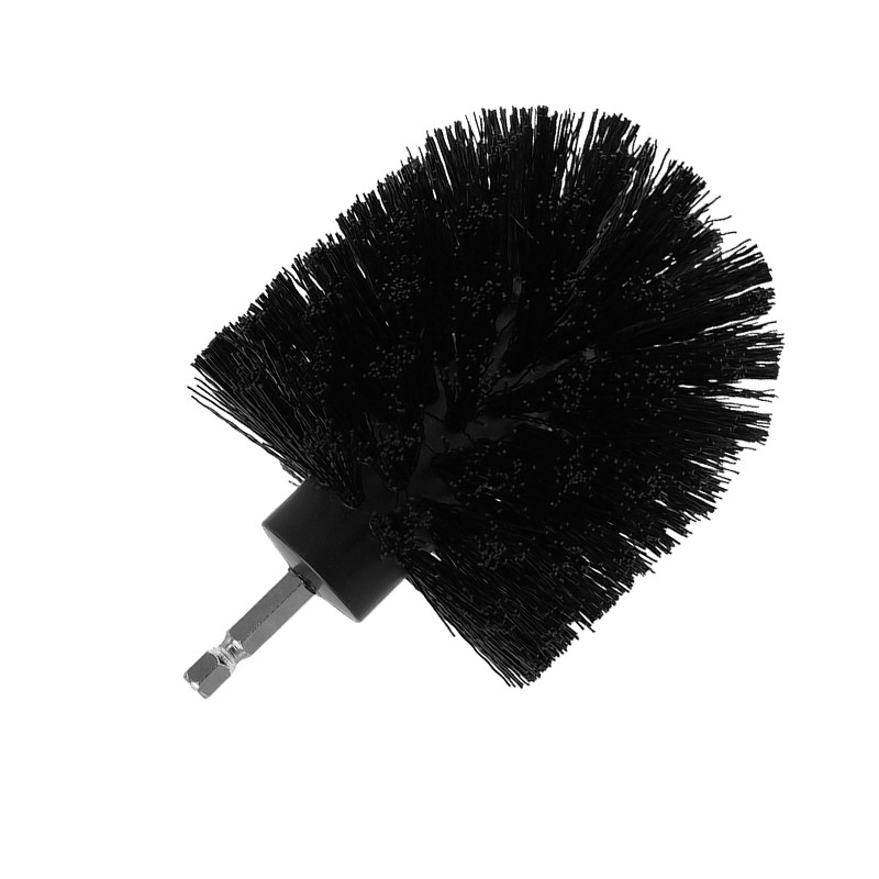 Couleur noire 2 pouces de broyage de broyage pour un nettoyage rapide et efficace