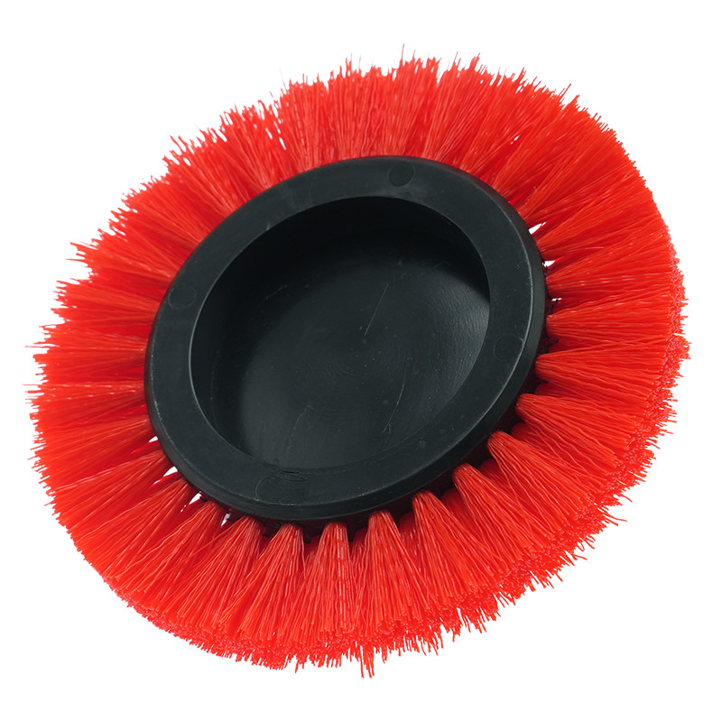 5.5 pouces de taille Rouge sans fil de broyeur de brosse avec tête de brosse réglable