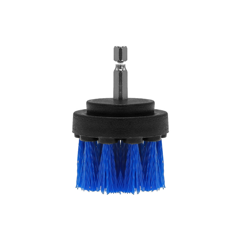 Longue brille bleue de 2 pouces de diamètre de rigidité moyenne Nettoyage à l' électricité pour les perceuses sans fil
