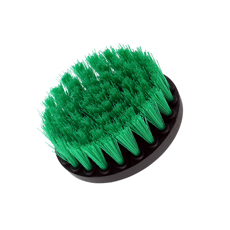 4 pouces de forage attaché à la brosse de nettoyage / tête de brosse de forage rotatif pour le nettoyage