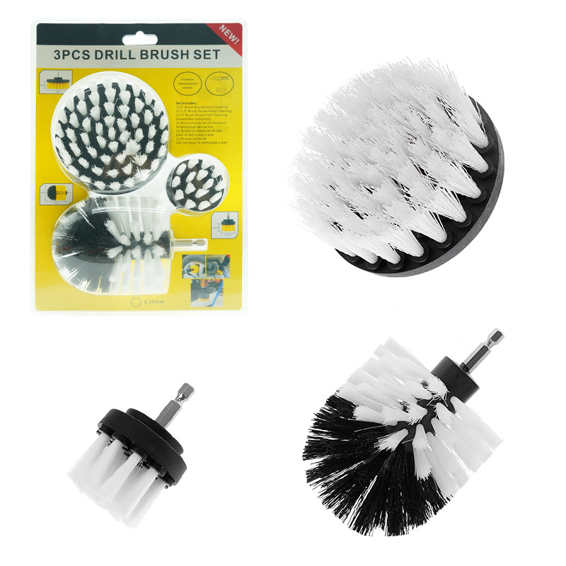 Purificateur de pinceau de couleur blanche, perforateur de puissance avec pinceau doux