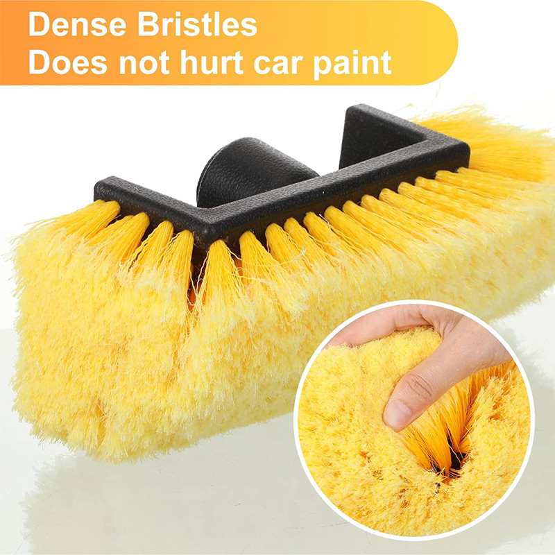 Brosse à laver douce 10 &quot; Noir Pour nettoyer la voiture maison