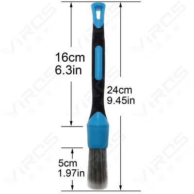Brosses à filetage pour véhicule de détail automobile pour le nettoyage intérieur de voiture